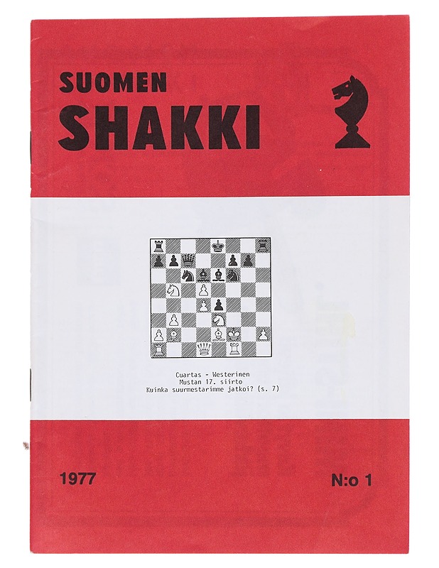Suomen Shakki 1 / 77 - Harrastekirjat - 10105512842 - 0