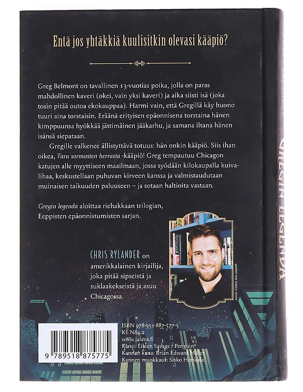 Gregin legenda - Rylander, Chris - Fantasia- ja scifi - 10105512858 - 1