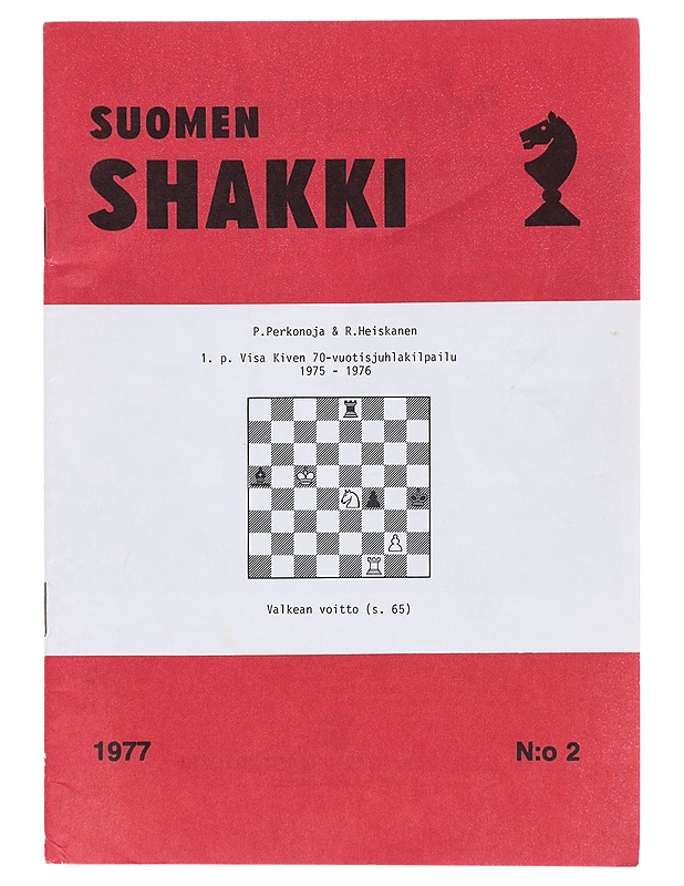 Suomen Shakki 2 / 77 - Harrastekirjat - 10105512860 - 0