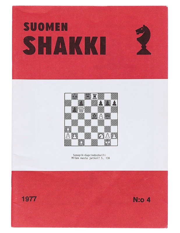 Suomen Shakki 4 / 77 - Harrastekirjat - 10105512874 - 0