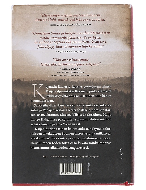 Kreivin aikaan - Raija Oranen - Romaanit ja novellit - 10105512879 - 1