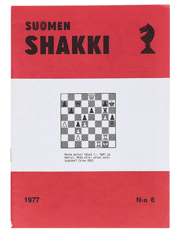 Suomen Shakki 6 / 77 - Harrastekirjat - 10105512888 - 0