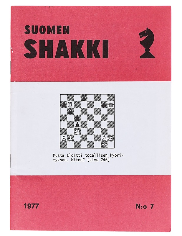 Suomen Shakki 7 / 77 - Harrastekirjat - 10105512894 - 0
