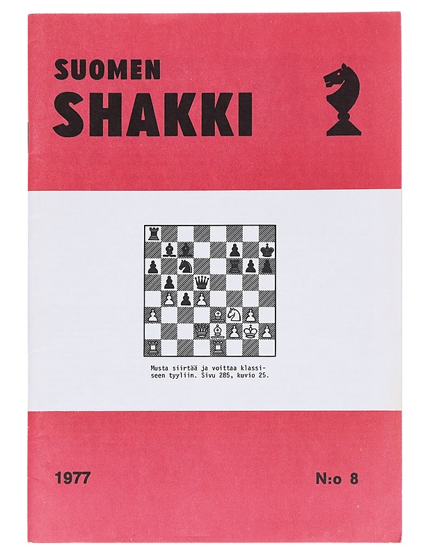 Suoman Shakki 8 / 77 - Harrastekirjat - 10105512900 - 0