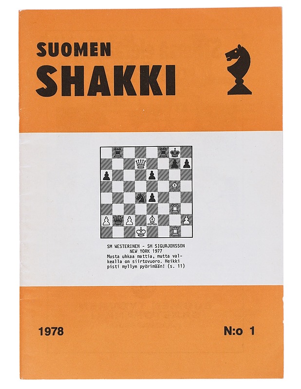 Suomen Shakki 1 / 78 - Harrastekirjat - 10105512908 - 0