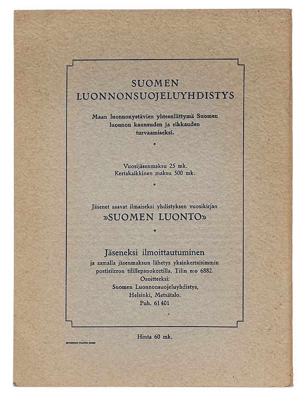 Suomen Luonto - Historiakirjat - 10105512923 - 1