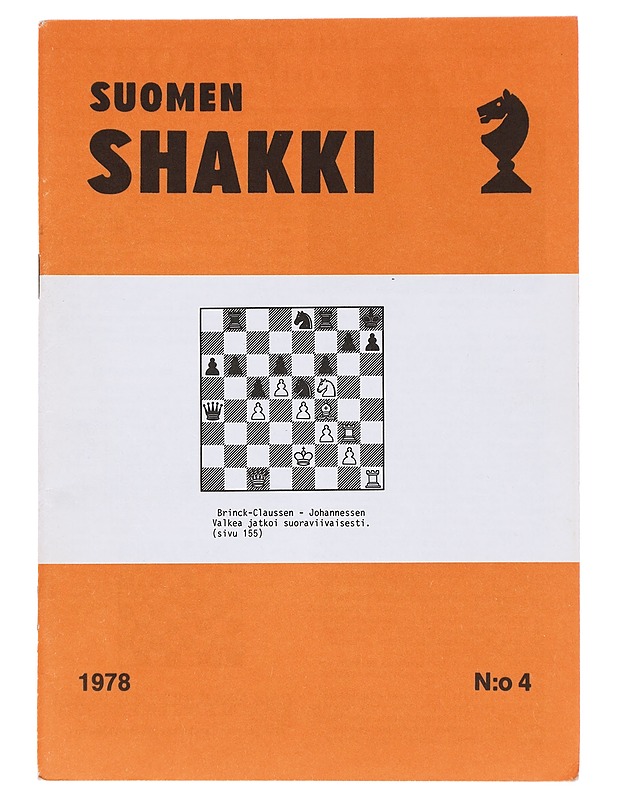 Suomen Shakki 4 / 78 - Harrastekirjat - 10105512927 - 0