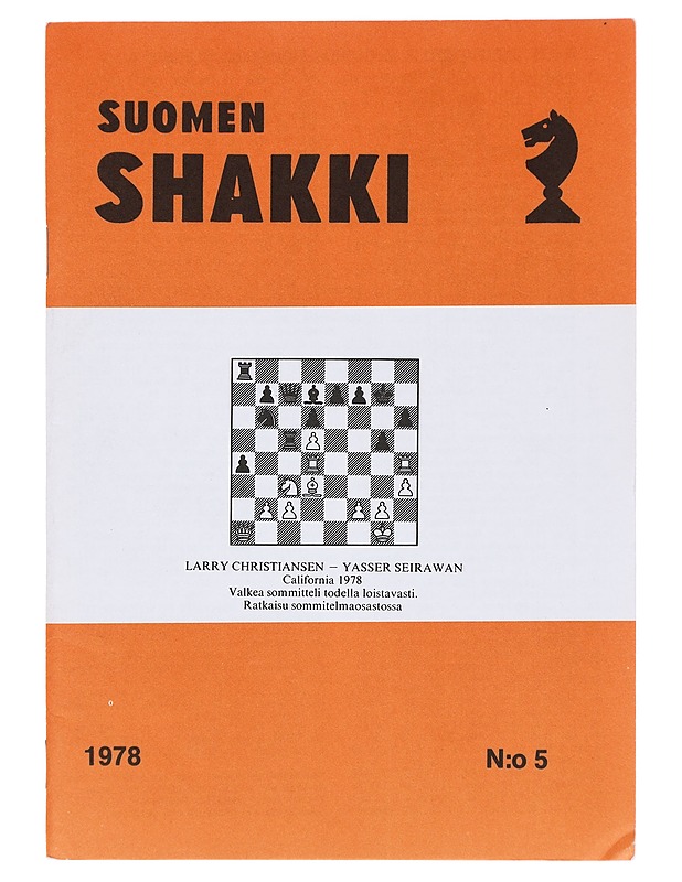 Suomen Shakki 5 / 78 - Harrastekirjat - 10105512943 - 0