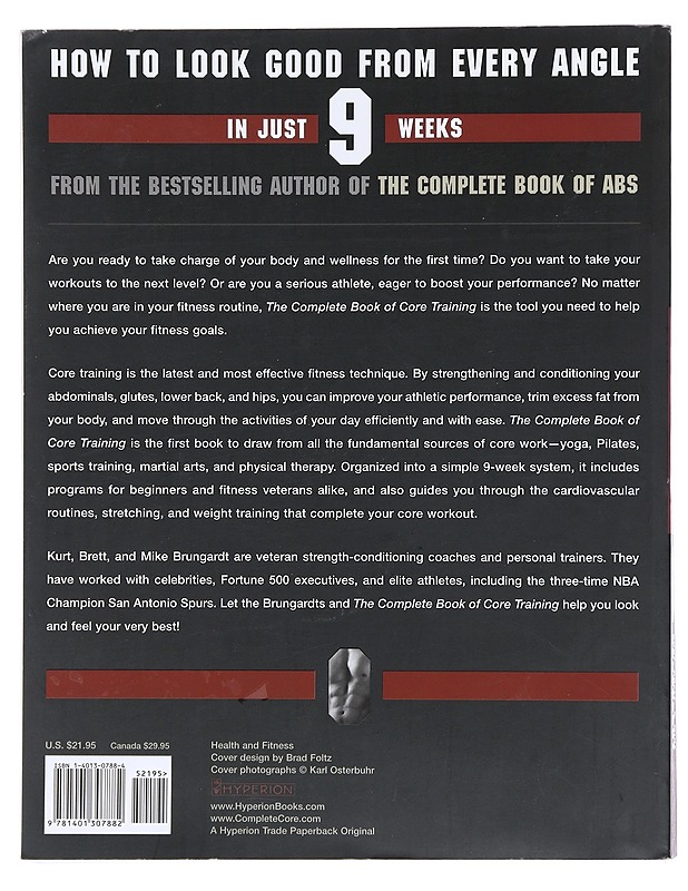 The Complete Book of Core Training - Kurt Brungardt, Brett & Mike - Tietokirjat ja oppaat - 10105512955 - 1