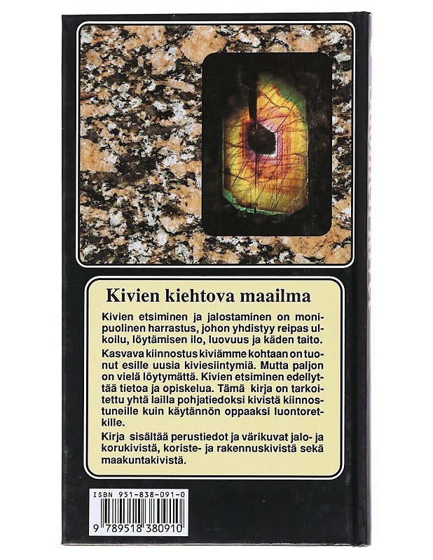 Suomen kivet: jalo-, koru-, koriste- ja rakennuskivet - Marjatta Virkkunen - Tietokirjat ja oppaat - 10105512983 - 1