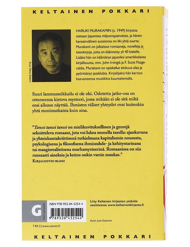 Tanssi tanssi tanssi - Murakami, Haruki - Romaanit ja novellit - 10105512998 - 1