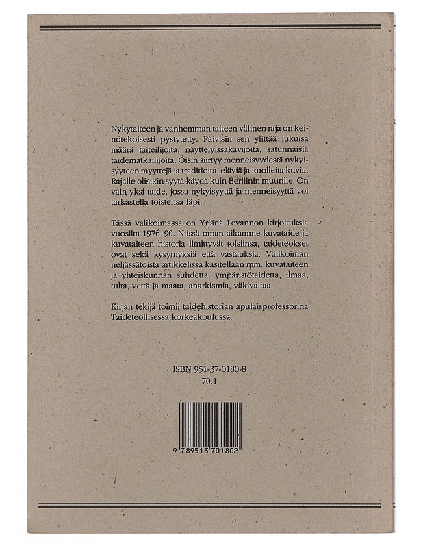 Täydellinen torso - Yrjänä Levanto - Taide- ja kulttuurikirjat - 10105513012 - 1
