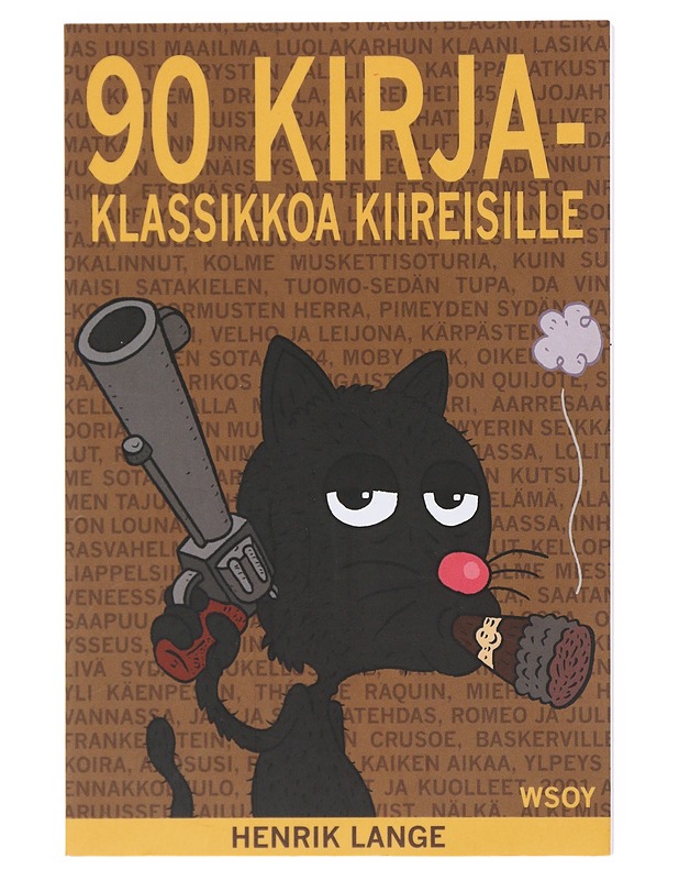 90 kirjaklassikkoa kiireisille - Lange, Henrik - Sarjakuvat - 10105513017 - 0