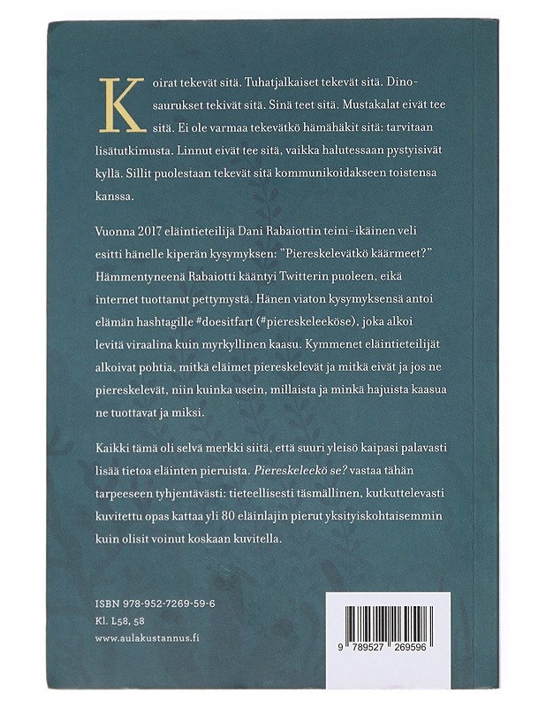 Piereskeleekö se? Kaikki eläinten suolikaasuista - Caruso, Nick - Tietokirjat ja oppaat - 10105513021 - 1