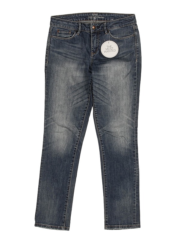 ESPRIT medium rise straight farkut, 28/30 - Naisten farkut - 10105513033 - 0