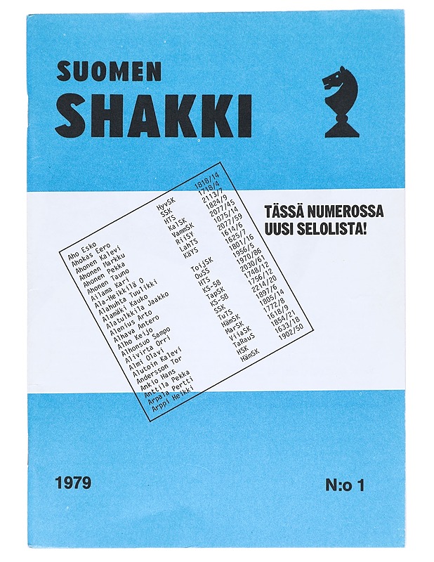 Suomen Shakki 1 / 79 - Harrastekirjat - 10105513036 - 0