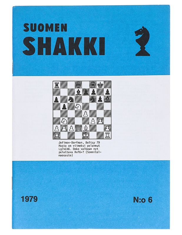 Suomen Shakki 6 / 79 - Harrastekirjat - 10105513055 - 0