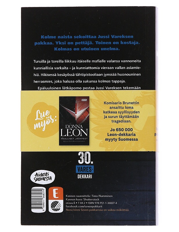 Tolvana - Reijo Mäki - Jännitys ja dekkarit - 10105513068 - 1