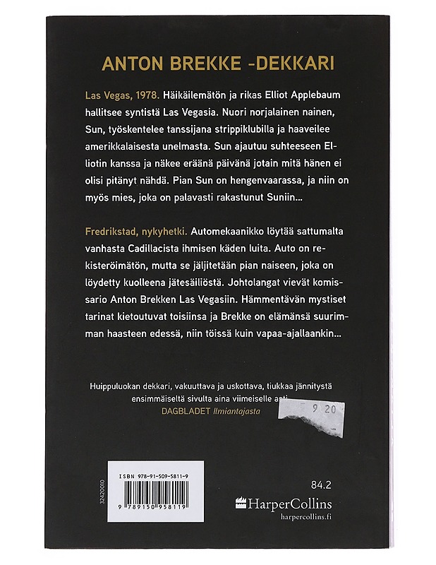 Onnenonkija - Fjell, Jan-Erik - Jännitys ja dekkarit - 10105513089 - 1