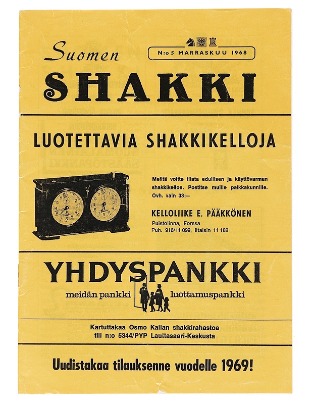 Suomen Shakki 5 / 68 - Harrastekirjat - 10105513103 - 0