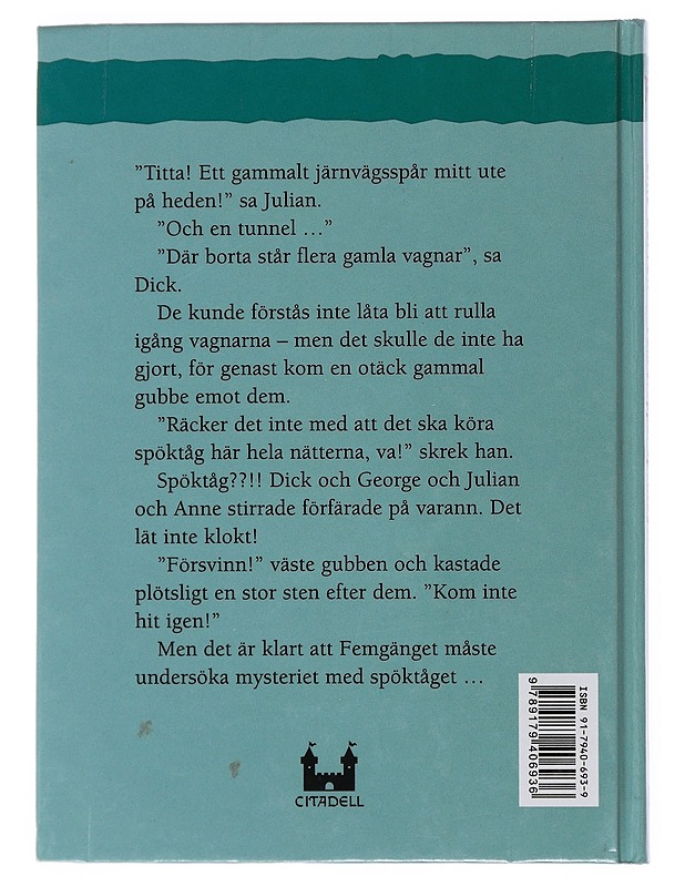 Fem stoppar spöktåget - Blyton, Enid - Romaanit ja novellit - 10105513105 - 1