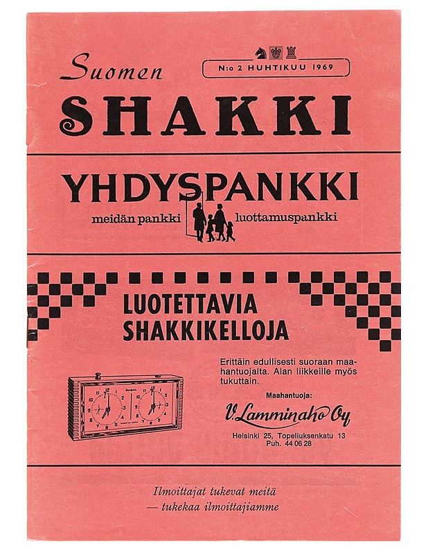 Suomen Shakki 2 / 69 - Harrastekirjat - 10105513119 - 0