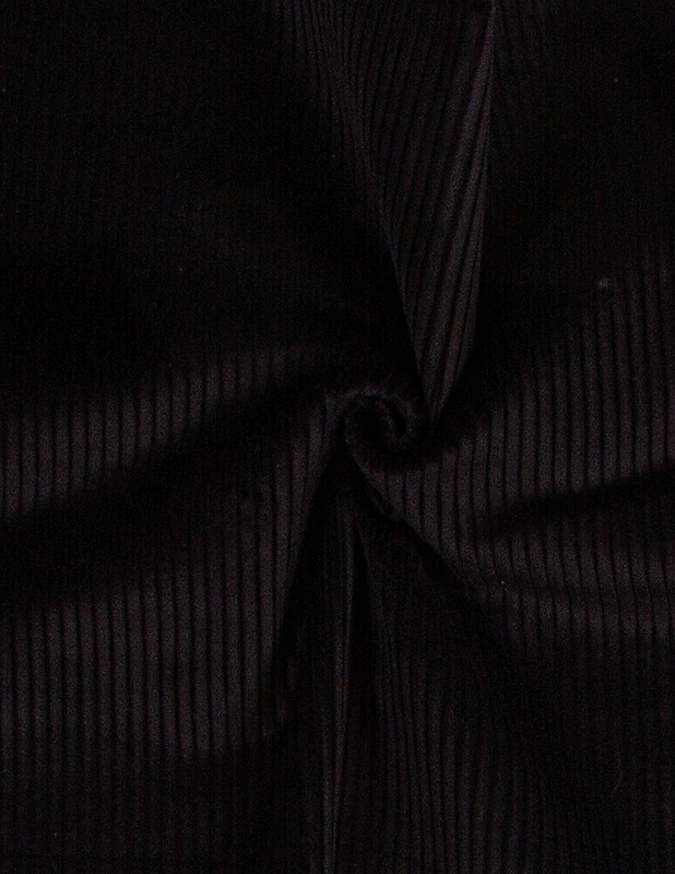 Leveävakoinen puuvillasametti, 140 x 125 cm - Kankaat - 10105513128 - 1