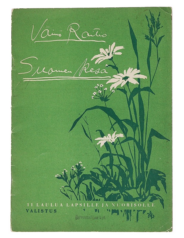 Suomen kesä , 11 laulua lapsille ja nuorisolle - Raitio , Väinö - Musiikki- ja elokuvakirjat - 10105513187 - 0