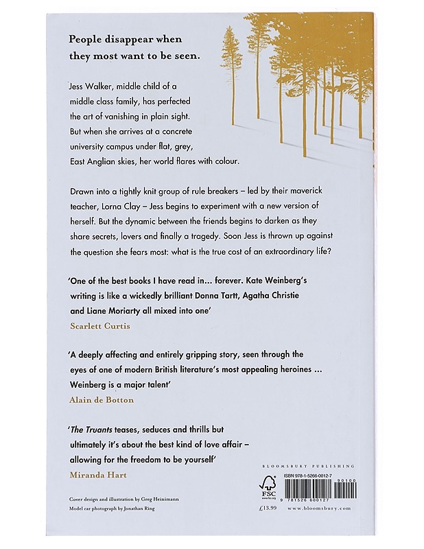 The Truants - Kate Weinberg - Jännitys ja dekkarit - 10105513199 - 1