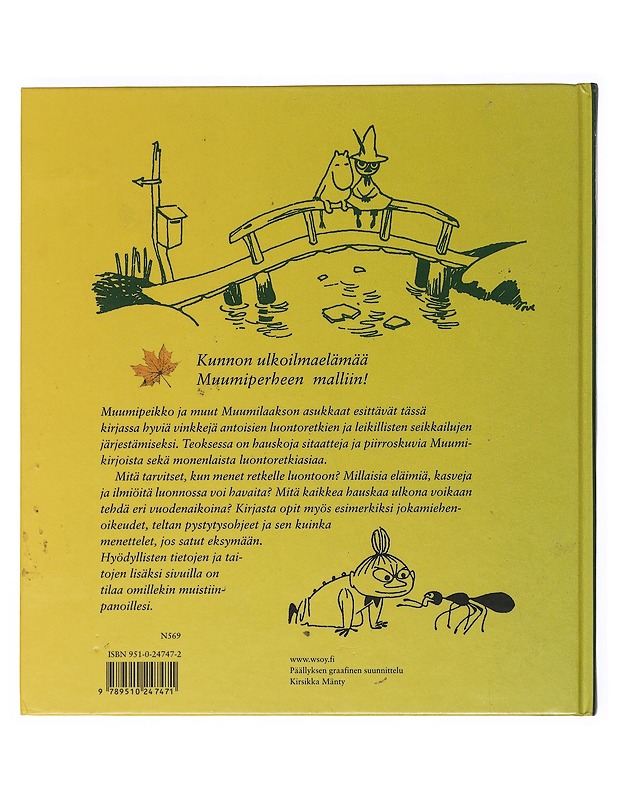 Muumipeikkon luontoretki - Sami Malila - Lastenkirjat - 10105513207 - 1