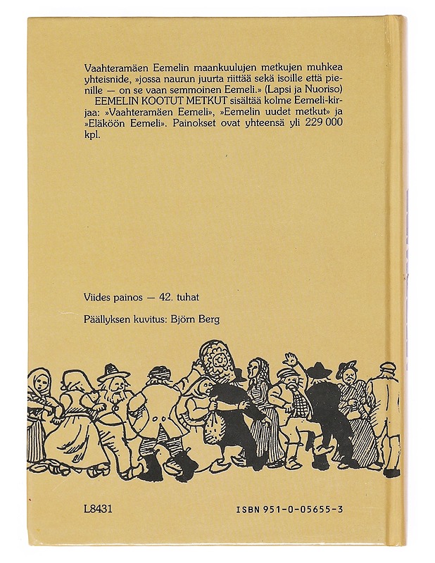 Eemelin kootut metkut - Lindgren, Astrid - Lastenkirjat - 10105513220 - 1