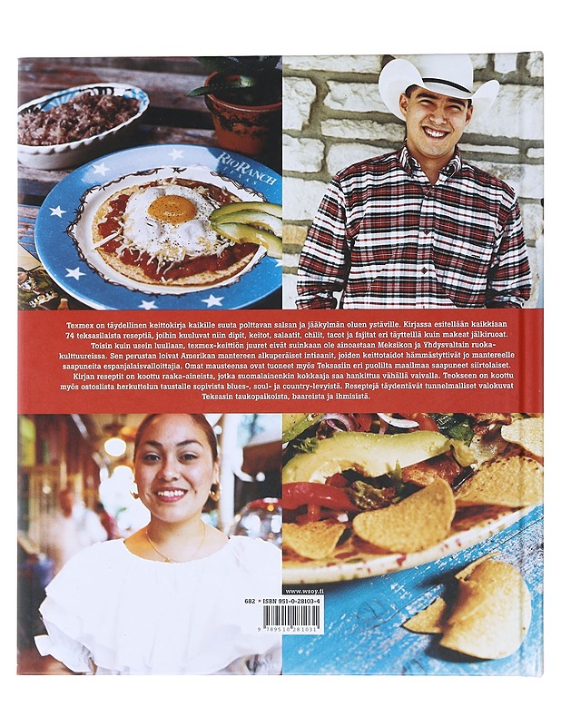 Texmex : ruokaa, musiikkia ja elämäniloa Teksasista - Gradvall, Jan - Ruokakirjat - 10105513228 - 1