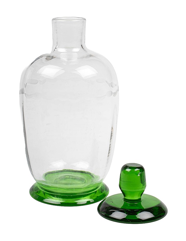 Lasikarahvi ja kolme snapsilasia - Tarjoiluastiat - 10105513236 - 1