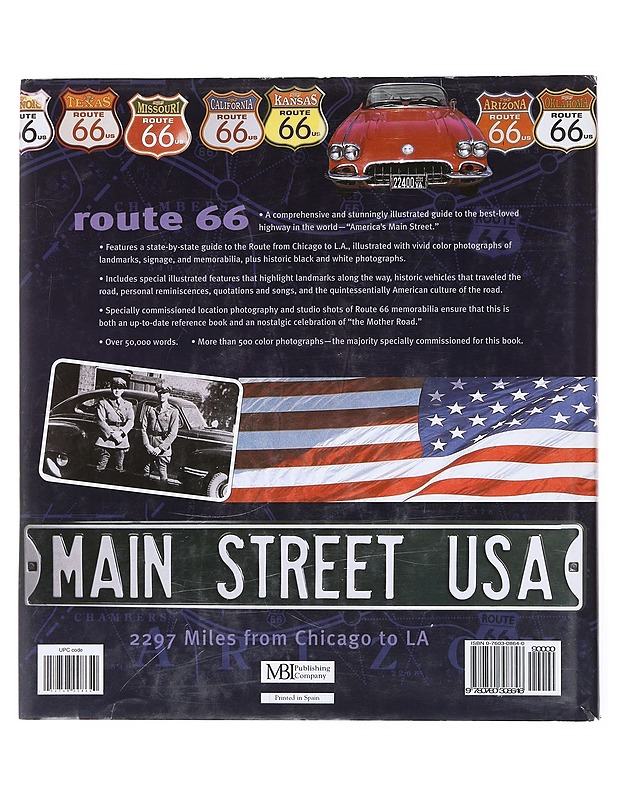 Route 66 : [2297 miles from Chicago to LA] - Freeth, Nick - Tietokirjat ja oppaat - 10105513259 - 1