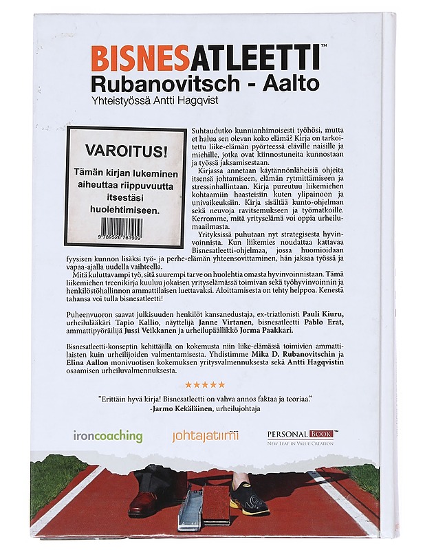Bisnesatleetti - Rubanovitsch, Mika D. - Tietokirjat ja oppaat - 10105513263 - 1
