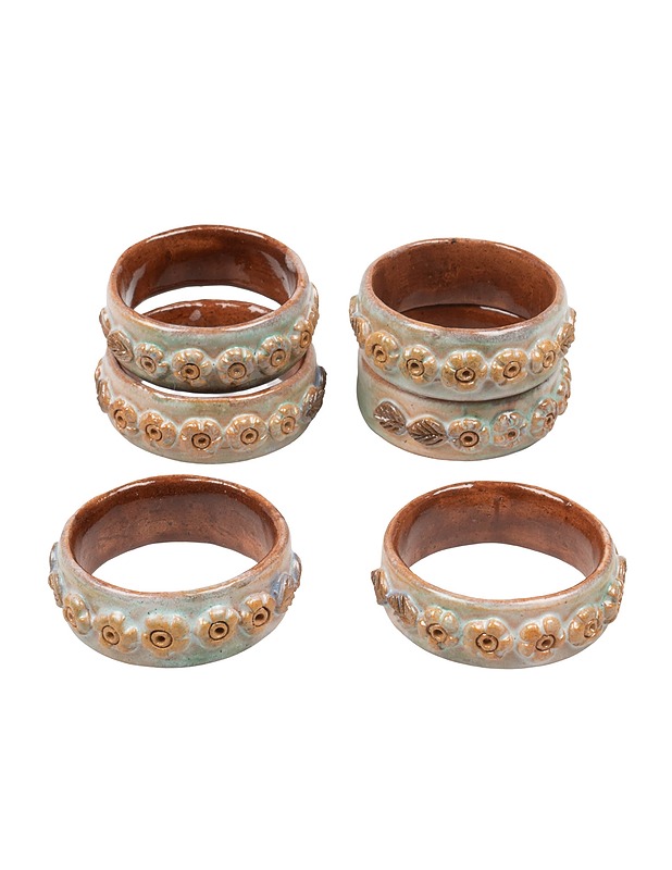 Lautasliinarenkaat, 6 kpl - Muut astiat - 10105513318 - 1