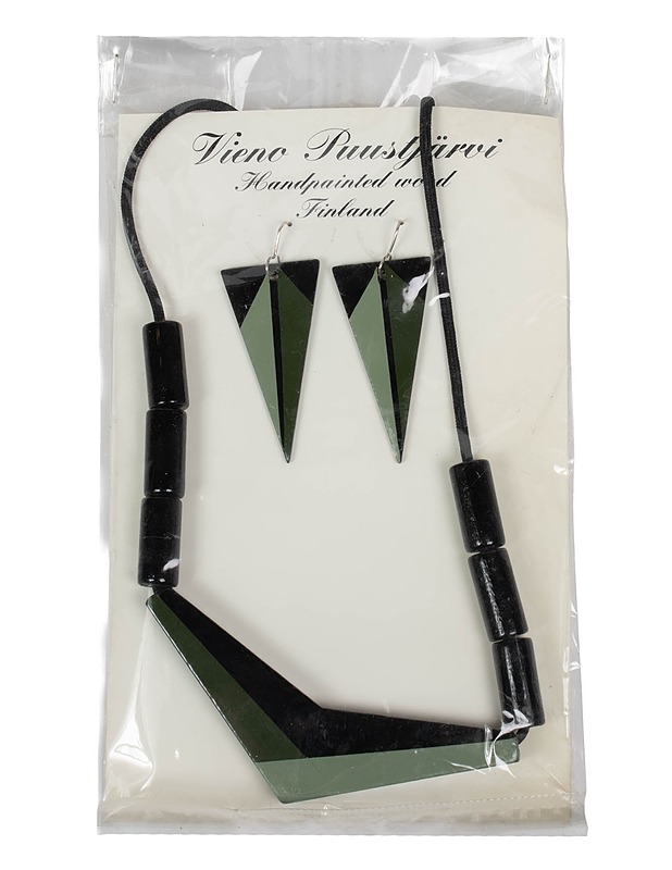 VIENO PUUSTJÄRVI vintage kaulakoru ja korvakorut - Korut - 10105513346 - 0