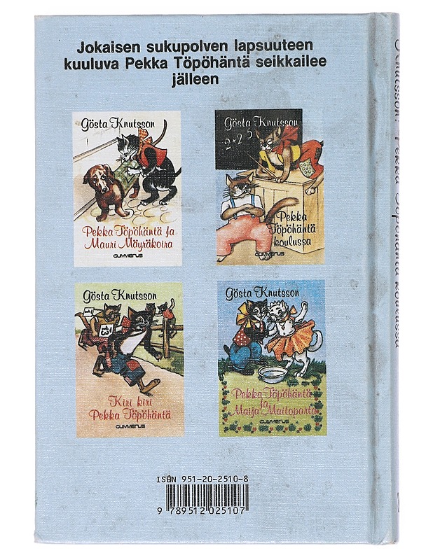 Pekka Töpöhäntä koulussa - Knutsson, Gösta - Lastenkirjat - 10105513353 - 1