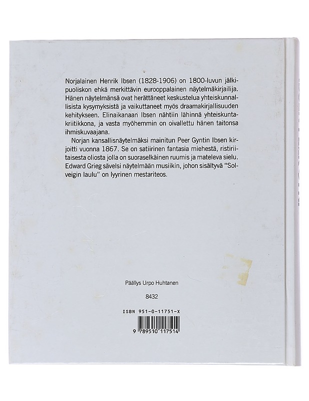 Peer Gynt : näytelmäruno - Ibsen, Henrik - Romaanit ja novellit - 10105513366 - 1