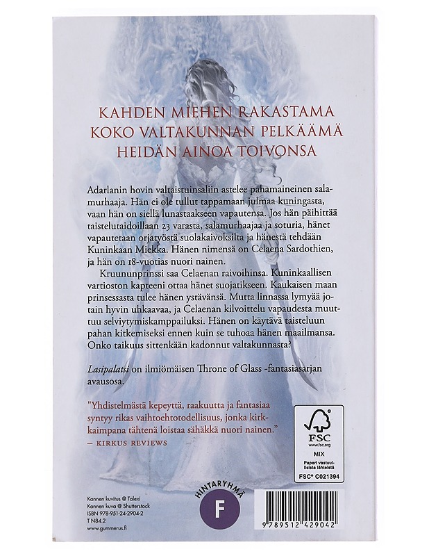 Lasipalatsi - Maas, Sarah J. - Fantasia- ja scifi - 10105513403 - 1