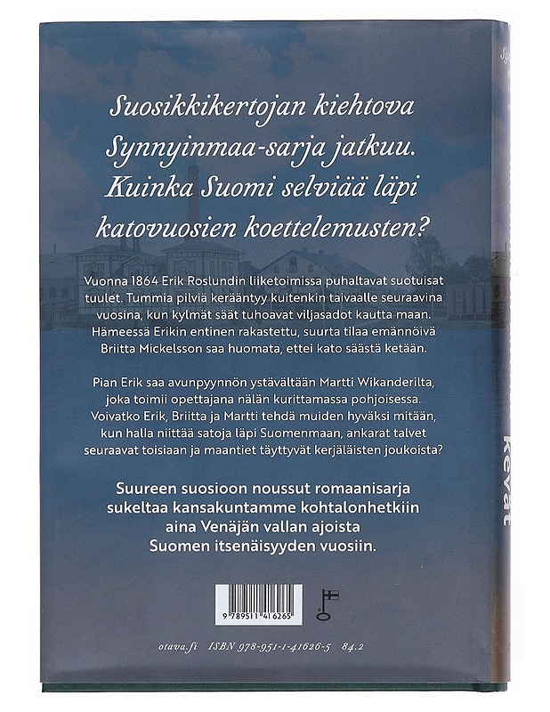Myöhäinen kevät - Virpi Hämeen-Anttila - Romaanit ja novellit - 10105513417 - 1
