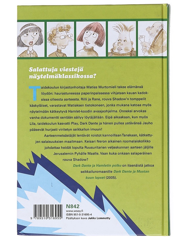 Dark Dante ja Hamletin polku - Harri István Mäki - Lastenkirjat - 10105513423 - 1