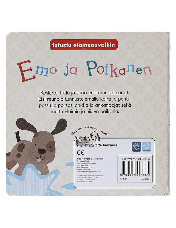 Emo ja poikanen: tutustu eläinvauvoihin - Rekiaro, Päivi - Lastenkirjat - 10105513426 - 1