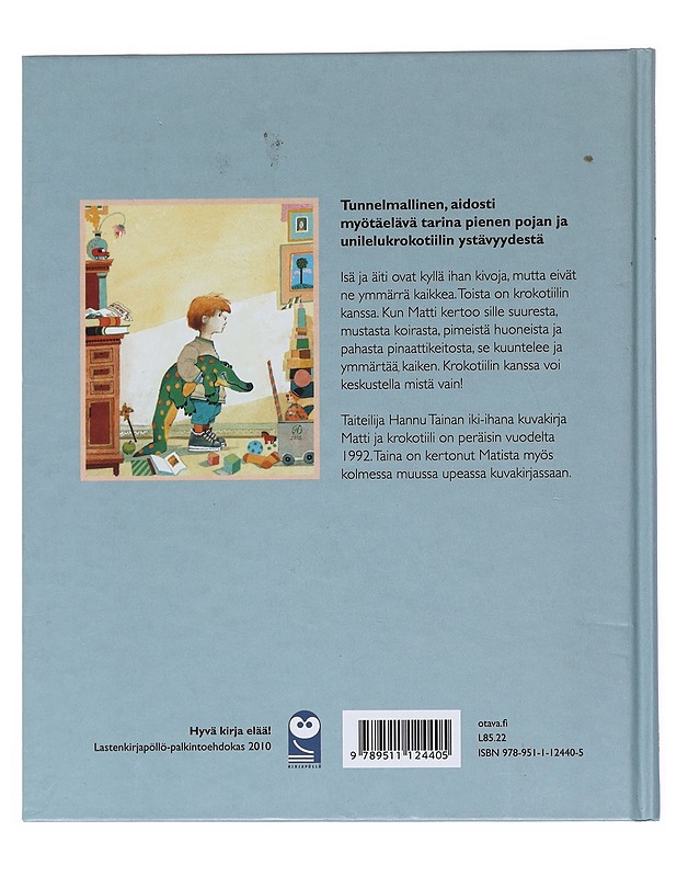 Matti ja krokotiili - Hannu Taina - Lastenkirjat - 10105513440 - 1