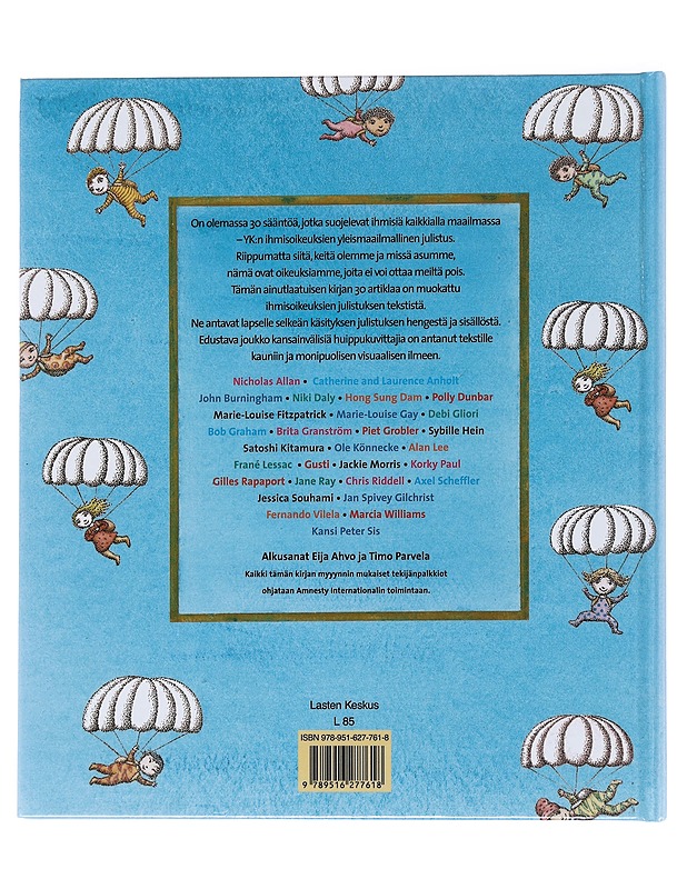 Me kaikki synnymme vapaina - Savolainen, Maisa - Lastenkirjat - 10105513447 - 1