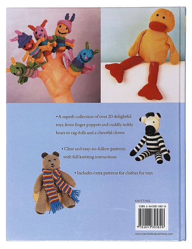 Knitted toys - Fiona McTague - Tietokirjat ja oppaat - 10105513449 - 1