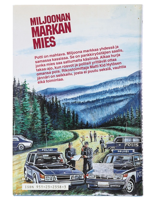 Miljoonan markan mies - Matti Kid Hytönen - Jännitys ja dekkarit - 10105513451 - 1