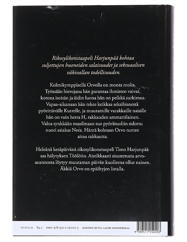 Harjunpää ja rautahuone - Matti Yrjänä Joensuu - Jännitys ja dekkarit - 10105513456 - 1