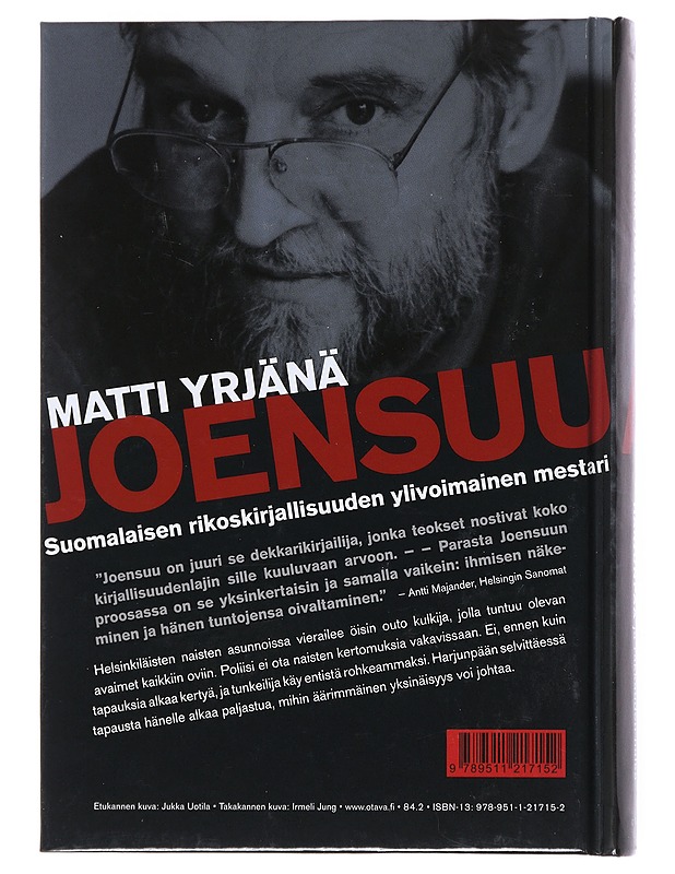 Harjunpää ja rakkauden nälkä - Matti Yrjänä Joensuu - Jännitys ja dekkarit - 10105513473 - 1
