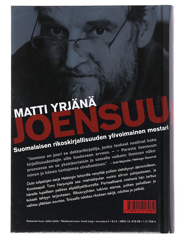 Harjunpää ja pyromaani - Matti Yrjänä Joensuu - Jännitys ja dekkarit - 10105513478 - 1